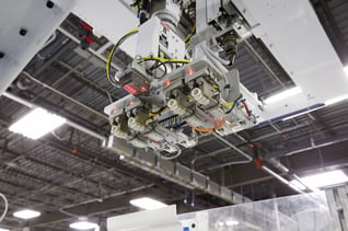 Plastic injection molding automation at PCI