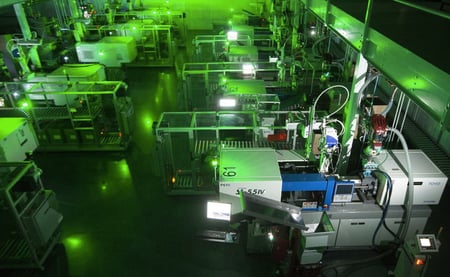Plastic Components Inc. lights-out manufacturing facility on Bunson Drive in Germantown, WI